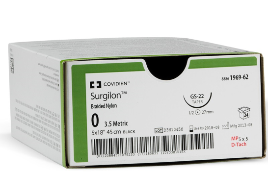 Surgilon™ Braided Nylon Sutures